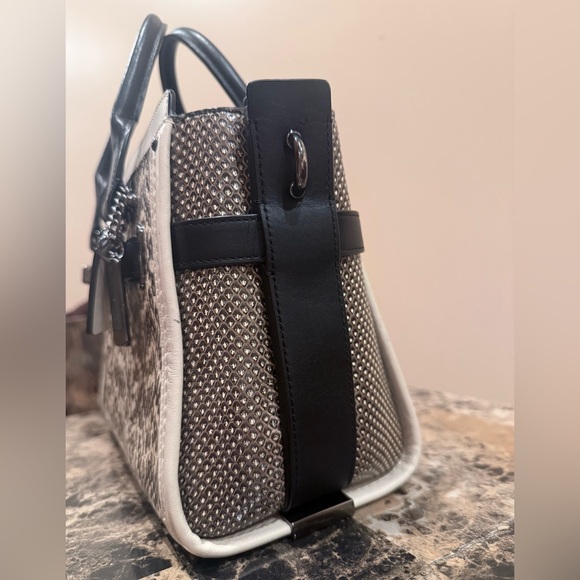 Coach Swagger 27 Exotic Genuine Snakeskin Colorblock - Picture 5 of 16